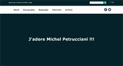 Desktop Screenshot of petrucciani1228.com