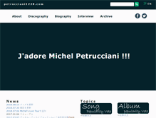 Tablet Screenshot of petrucciani1228.com
